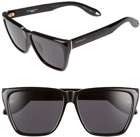 givenchy gv 7002 s d28e5|Givenchy GV 7002/S D28E5 Shiny Black Sunglasses .